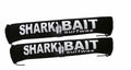 18' SHARKBAIT AERO car rack pads,Fade-Proof Black  for wide 2"+ cross bars