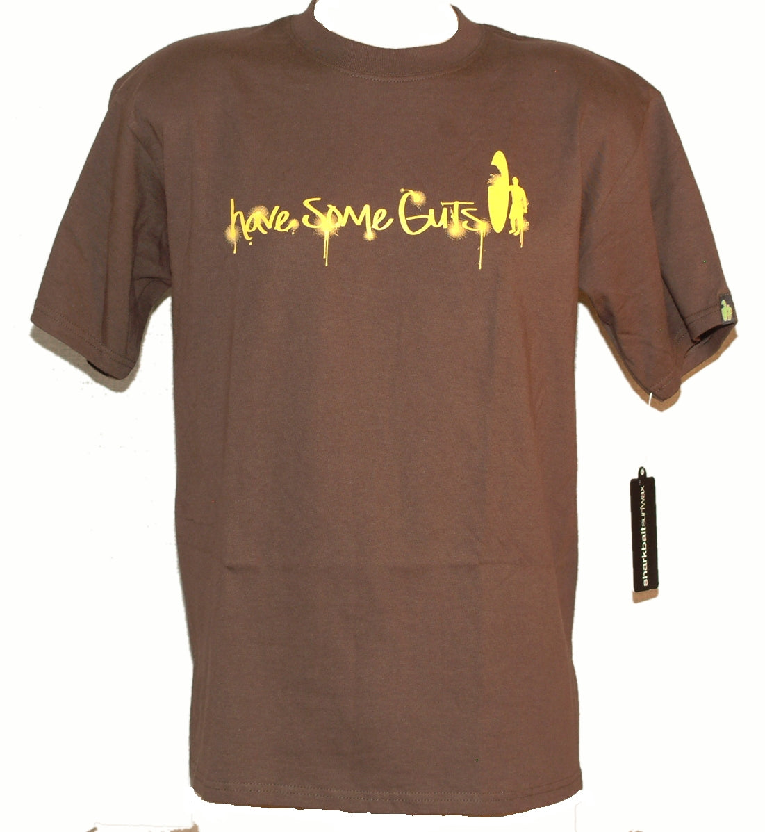 Sharkbaitsurfwax "HAVE SOME GUTS" 1 color print T Shirt Free Shipping