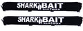 24" SHARKBAIT AERO rack pads BLACK for 2-3 inch cross bars for SUPs & surfboards