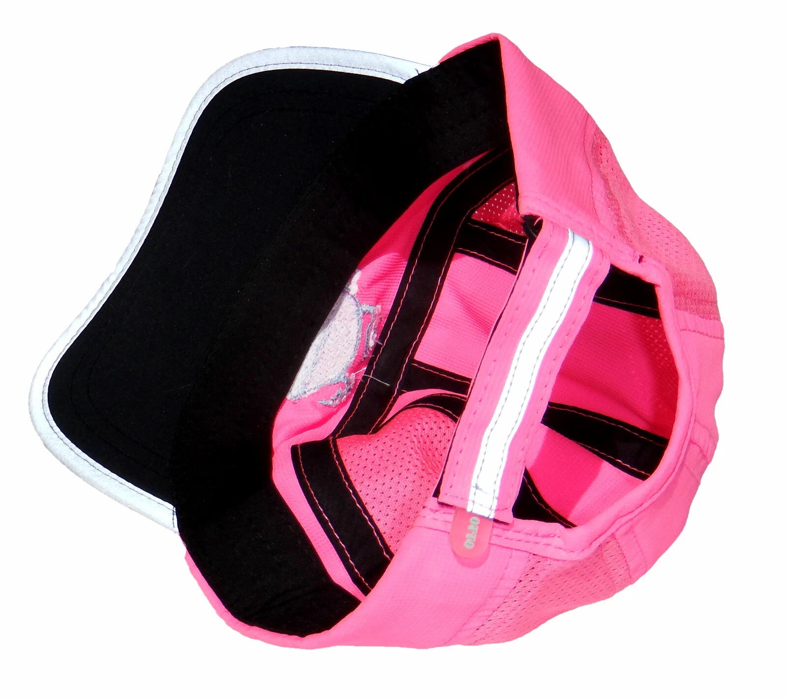 Sharkbait Turtle Reflective 5 Panel Running Hat Pink