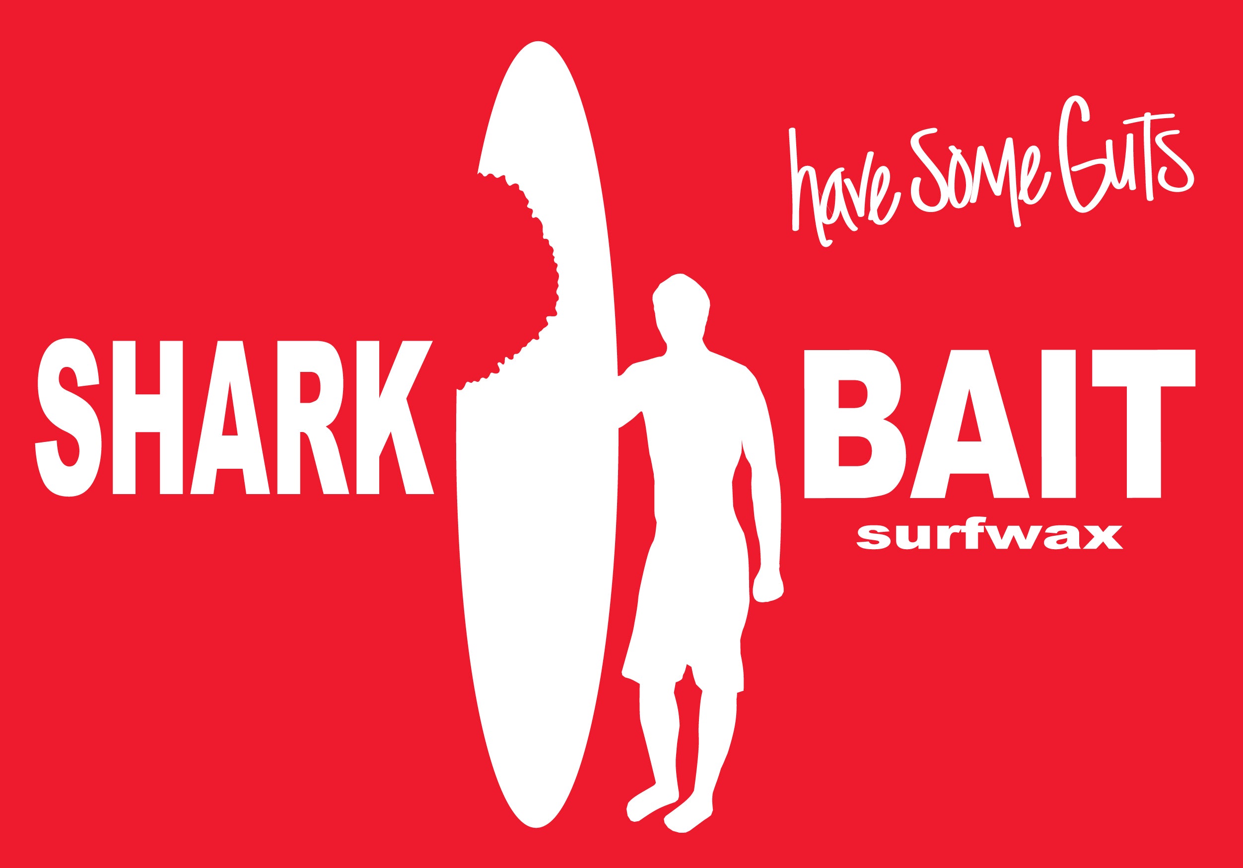 3 X 2 RED SHARK BAIT FLAG